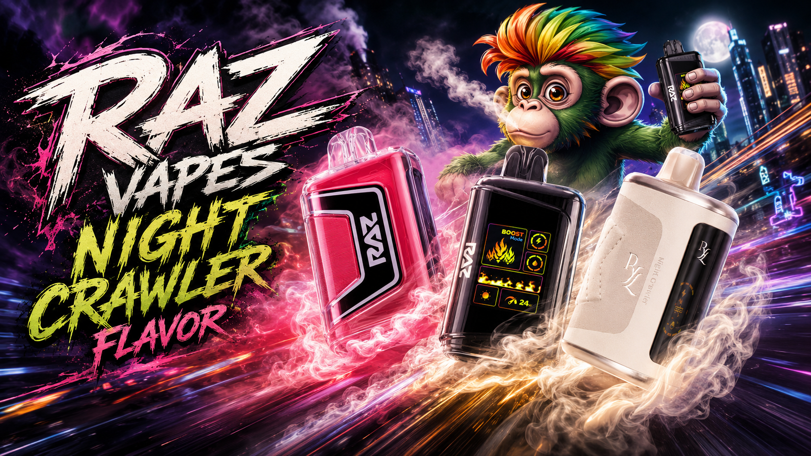 raz ryl night crawler flavor Vape Shoprite ZA | Vuse Spinach Flavor:Blue Energy