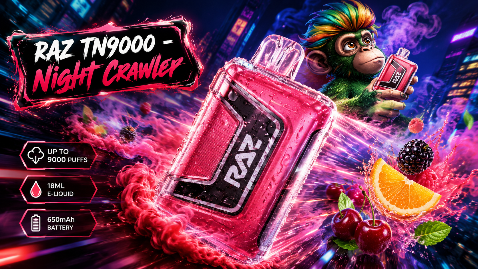 night crawler raz 9000 flavor Vape Color:[Vision] Limpid Yellow Volvo C40 pega fogo RAZ TN9000 Zero Nicotine Disposable Vape